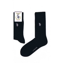 U.S. Polo Assn. Erkek Damat Çeyiz Pijama Çamaşır Takım 4Lü Lacivert 17394