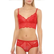Nurteks Bralet Sütyen Takımı 4040 Siyah