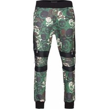 Cipo&Baxx CR106 Kurukafa Lastikli Dar Paça Erkek Alt Eşofman