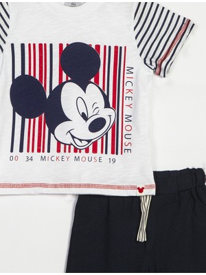 Disney Mickey Mouse Şortlu Takım 14041
