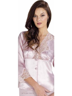 Pierre Cardin 1100 Saten Pijama Takımı