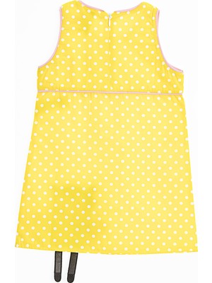 Denokids Arı Vızy Sarı Elbise