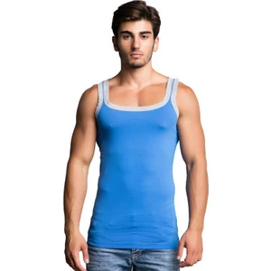 Cipo&Baxx CU104 Pamuklu Mavi Slim Fit Erkek Spor Atlet