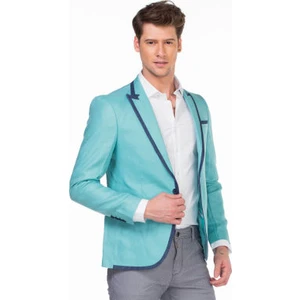 Cipo & Baxx Cipo&Baxx CJ222 Mint Mavi Yazlık  İnce Erkek Spor Blazer Ceket