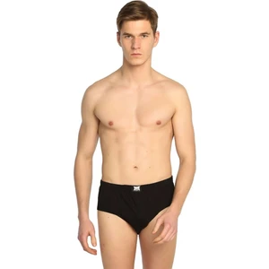 6 Lı Penye Erkek Slip Siyah