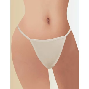 Mel Bee Likralı String MB3042 Bej