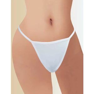 Kadın Beyaz Likralı String MB3042