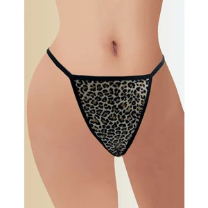 Kadın Leopar Likralı String MB3042