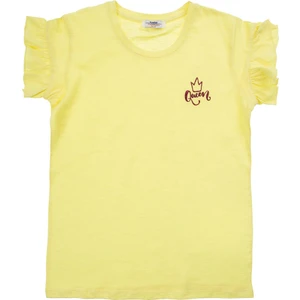 Genç Kız T-Shirt Sarı