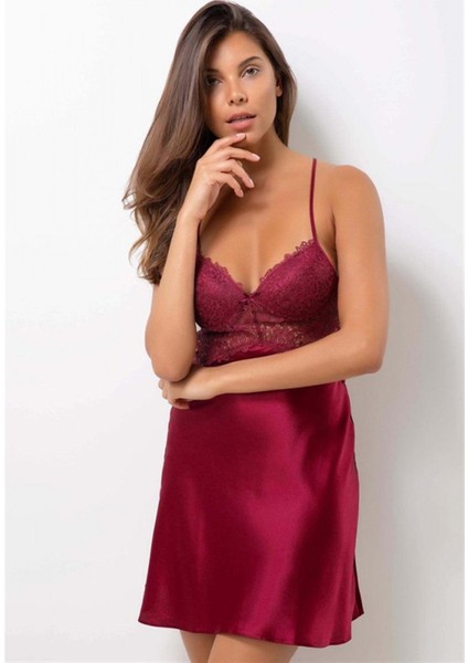 6Lı Kaplı Midi Gecelik Sabahlık Set 6625 İnci
