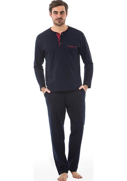 5Li Penye Robdöşambr Damatlık Pijama Set 5560 Bordo modelleri