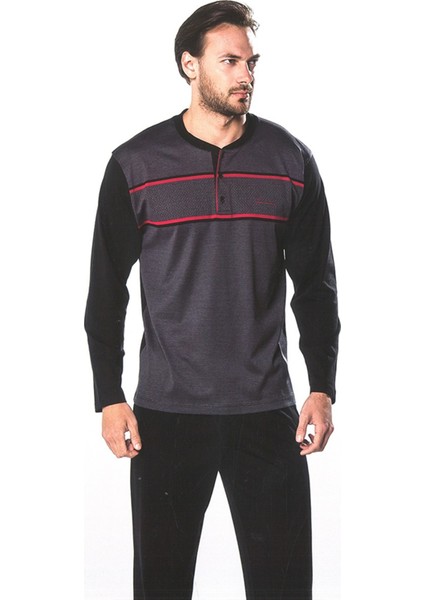 Damatlık Pijama Takımı 5028 Füme