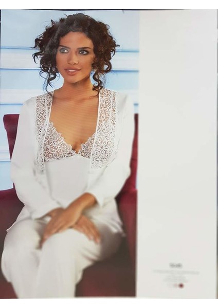 6'lı Modal Gecelik Sabahlık Çeyiz Seti 5045