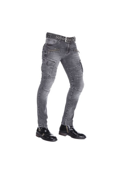 Cipo&Baxx CD369 Live Fast Motorcu Erkek Siyah Kargo Pantolon fırsatları