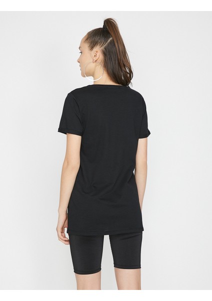 Kadın Bisiklet Yaka T-Shirt indirimleri