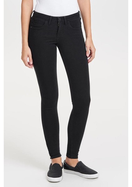 Skinny Kadın Kot Pantolon Siyah 15126077