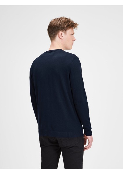 12137194 Ebasic Knit V-Neck Noos Lacivert fiyatları