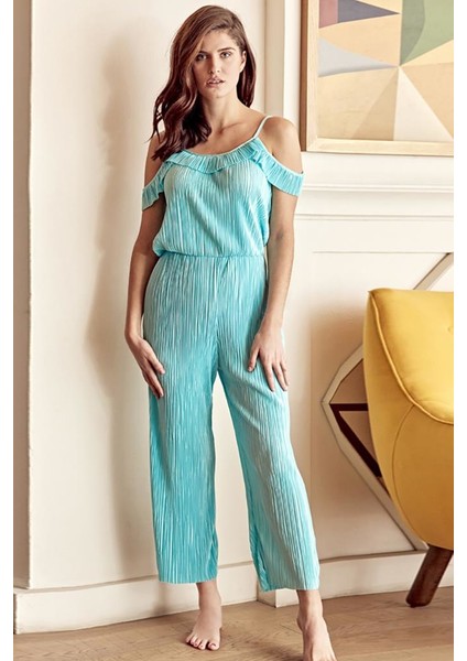 9042 Kadın Pijama Tulum