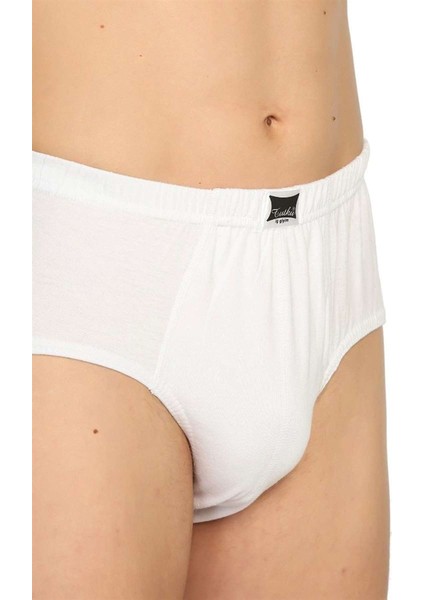 6 Lı Penye Erkek Slip Beyaz fırsatları
