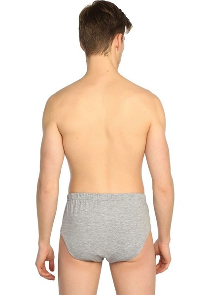 6 Lı Penye Erkek Slip Gri modelleri