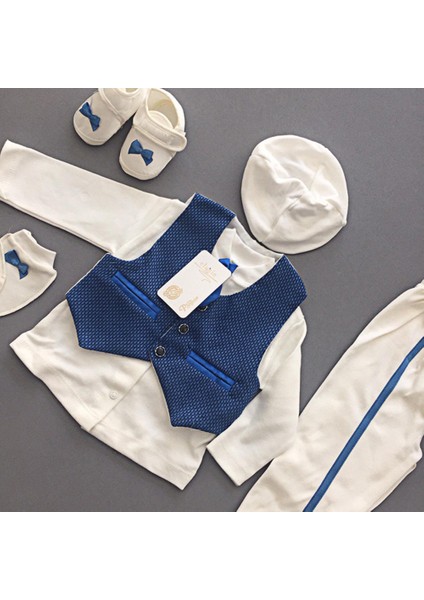 Erkek Bebek Mevlüt Takımı Seti 223 Petite Ponpon Baby Blue modelleri