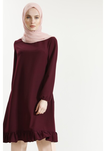 Altı Fırfırlı Tekleme Tunik 18K4154