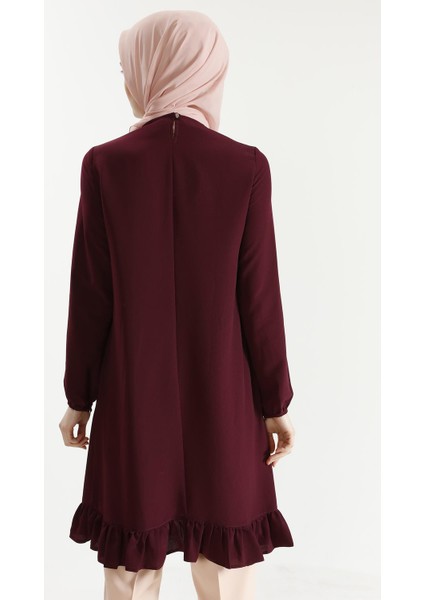 Altı Fırfırlı Tekleme Tunik 18K4154