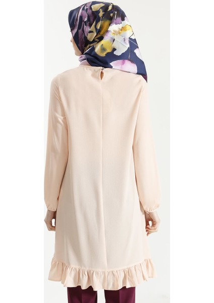 Altı Fırfırlı Tekleme Tunik 18K4154