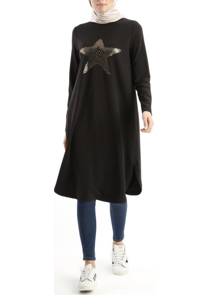 Önü Yıldızlı Tunik 18K3036 fırsatları