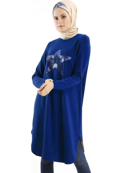 Önü Yıldızlı Tunik 18K3036 modelleri
