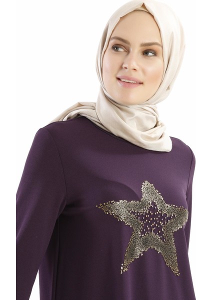Önü Yıldızlı Tunik 18K3036 modelleri