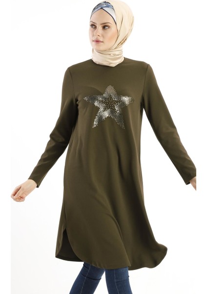 Önü Yıldızlı Tunik 18K3036 fiyatları