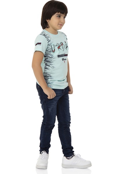 Erkek T-Shirt Çocuk Urban Baskılı modelleri