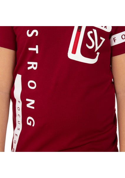 Erkek Çocuk T-Shirt Strong Baskılı