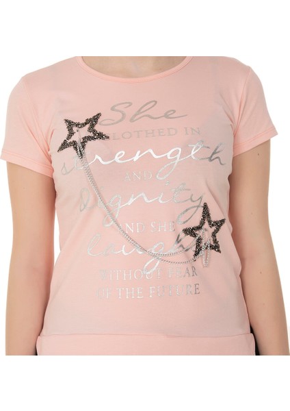 Kız Çocuk Tüllü T-Shirt