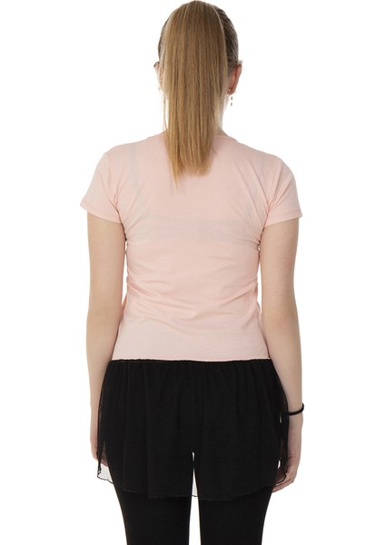 Kız Çocuk Tüllü T-Shirt
