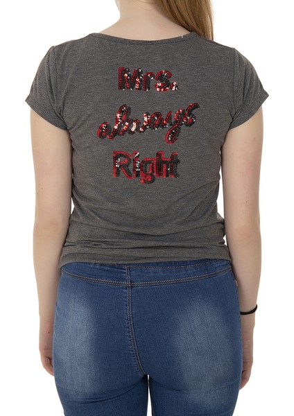 Kız Çocuk T-Shirt Kalp Nakışlı modelleri