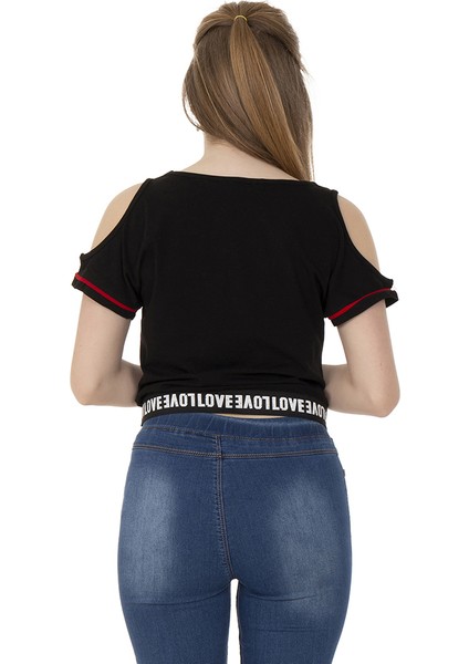 Kız Çocuk T-Shirt Crazy Girl Baskılı modelleri