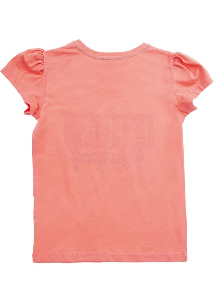 Kız Çocuk T-Shirt Somon modelleri