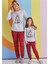 Kız Çocuk Eşofman Pijama Takımı Garson 10-16 Yaş 1360 2