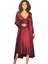 Altılı Çeyiz Gecelik Sabahlık Set 6960 Bordo 1