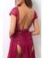 Saten Dantelli Gecelik 650 Siyah 2