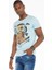 Cipo&Baxx CT485 Boss Baby Slim Fit Mavi Erkek Tişört 3