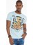 Cipo&Baxx CT485 Boss Baby Slim Fit Mavi Erkek Tişört 4