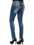 Cipo&Baxx WD168 Dikiş Detaylı Düğmeli Slim Fit Bayan Mavi Jean 3