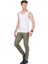 Cipo&Baxx CU107 Geniş Yaka Kolsuz Slim Fit Beyaz Erkek Atlet 2