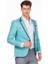 Cipo&Baxx CJ222 Mint Mavi Yazlık İnce Erkek Spor Blazer Ceket 1