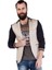 Cipo&Baxx CJ126 Kolları Penye Bej Erkek Spor Blazer Ceket 2