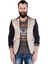 Cipo&Baxx CJ126 Kolları Penye Bej Erkek Spor Blazer Ceket 3