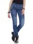 Cipo&Baxx CBW-0282 Üç Katlı Kemer Koyu Mavi Sade Bayan Jeans 1